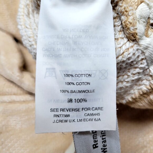 J.Crew 100% Cotton Funnel Neck Pullover Sweatshirt Scandi Loungewear - Picture 9 of 9